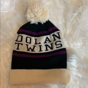 extremely limited edition dolan twins beanie